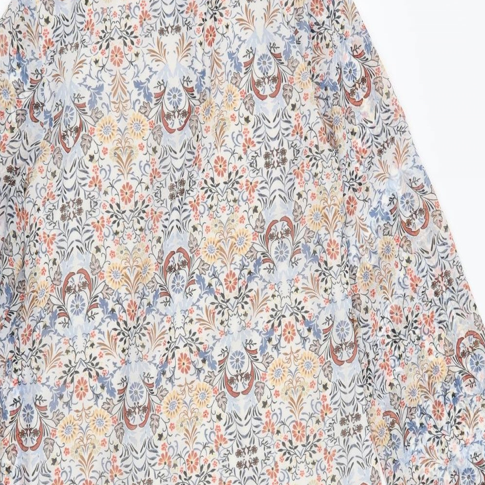 Atmosphere Womens White Paisley Shift Size 8