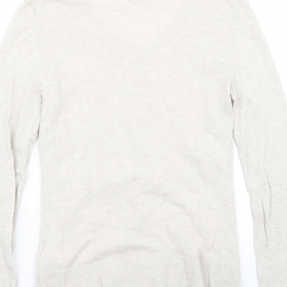 Gap Womens White Pullover Jumper Size S
