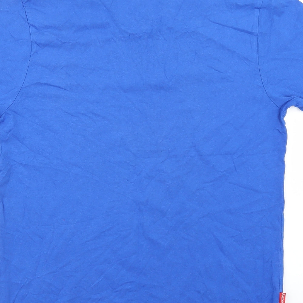 Slazenger Womens Blue Basic T-Shirt Size S