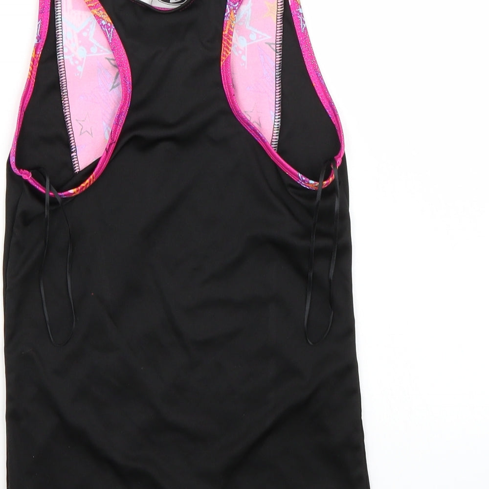 George Girls Black Basic Tank Size 10 Years