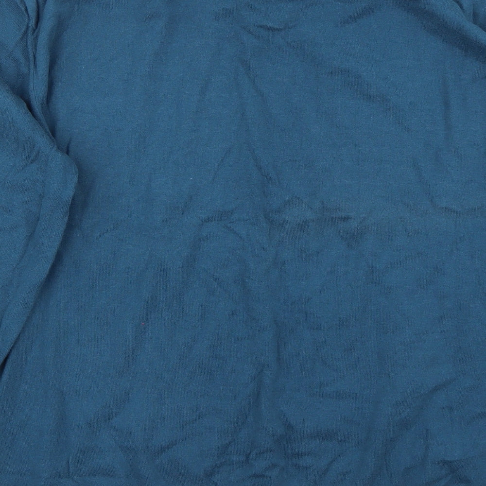 Marks & Spencer Mens Blue Pullover Jumper Size XL