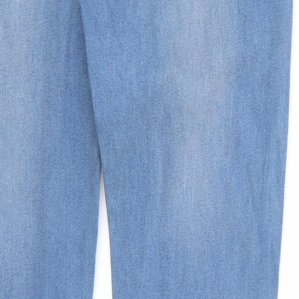 Preworn Womens Blue Cropped Jeans Size 30 L27 in