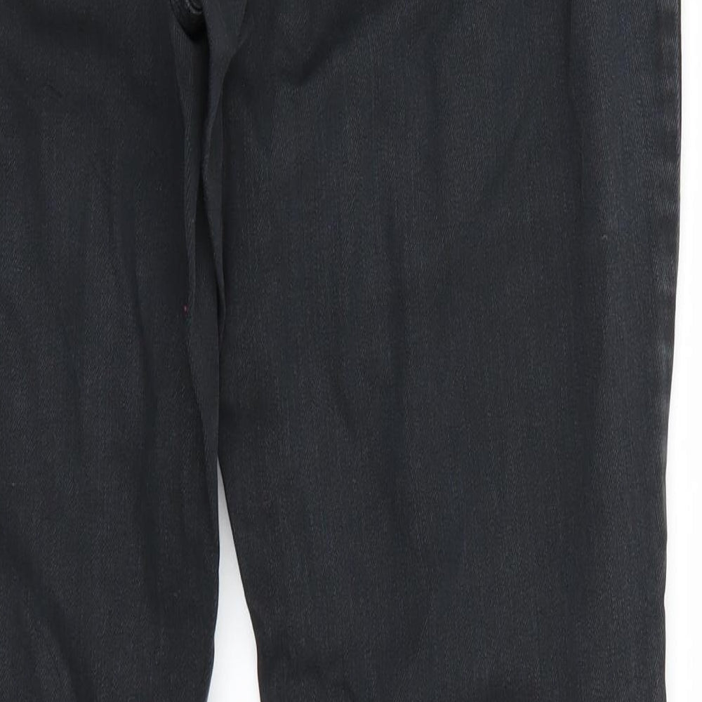 Qs Womens Black Straight Jeans Size 42 L32 in