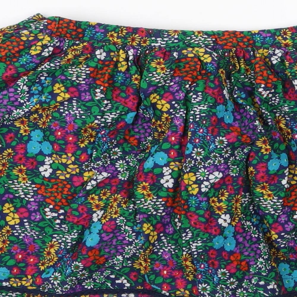 NEXT Girls Multicoloured Flecked Flare Skirt Size 5 Years