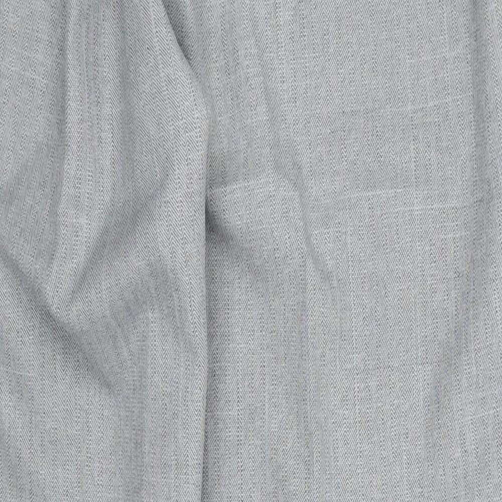 Emma Womens Grey Trousers Size 34 in L29 in