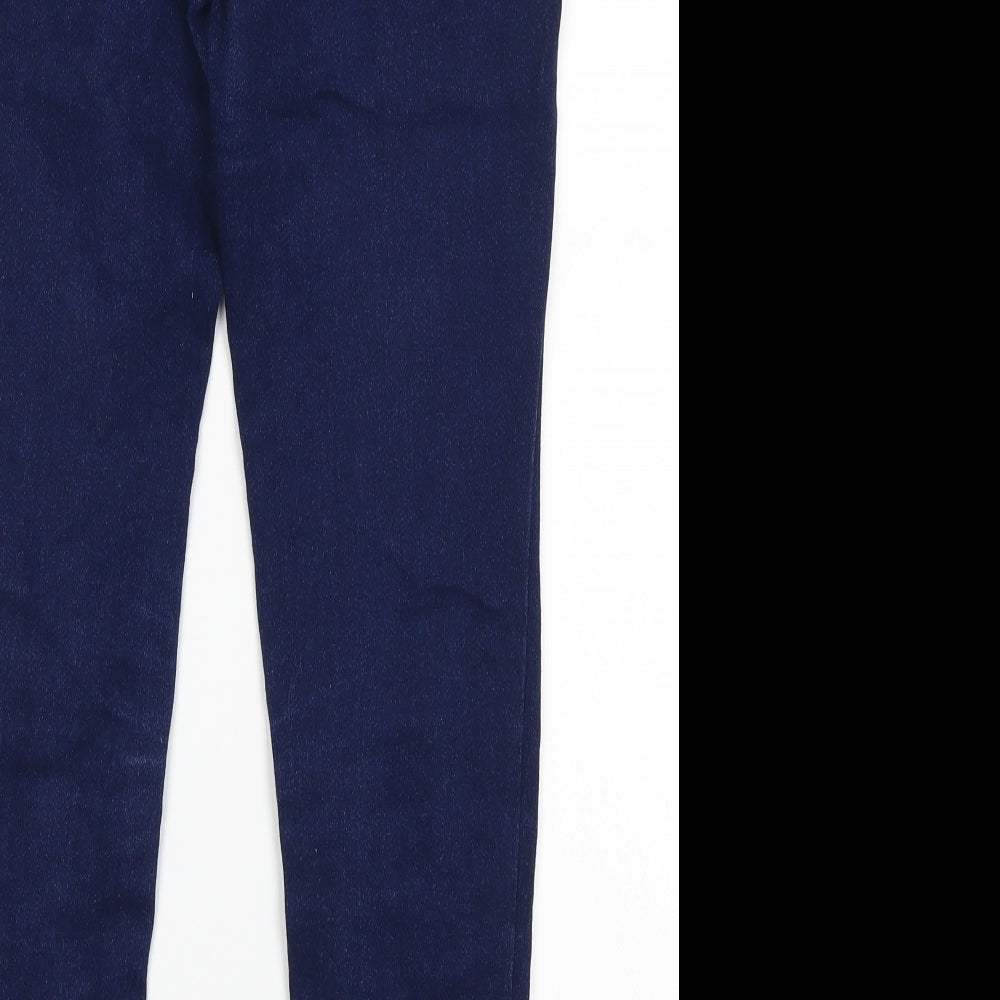 Squeeze Womens Blue Denim Skinny Jeans Size 12 L24 in