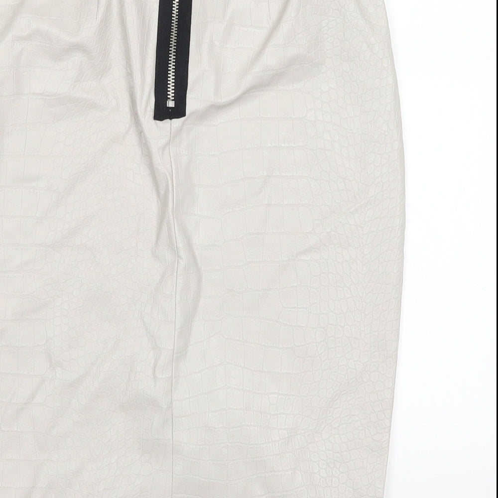 Lipsy Womens Grey Skort Skirt Size 6