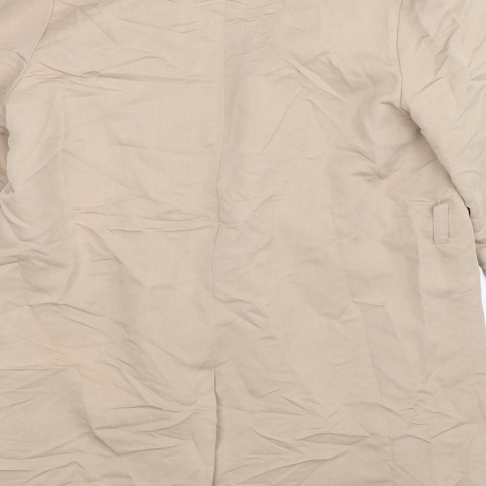 Divided Womens Beige Jacket Size 10
