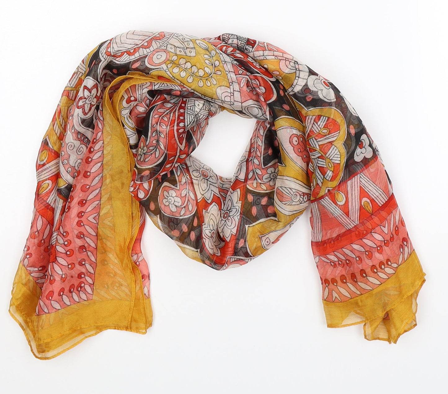 Preworn Womens Multicoloured Scarf