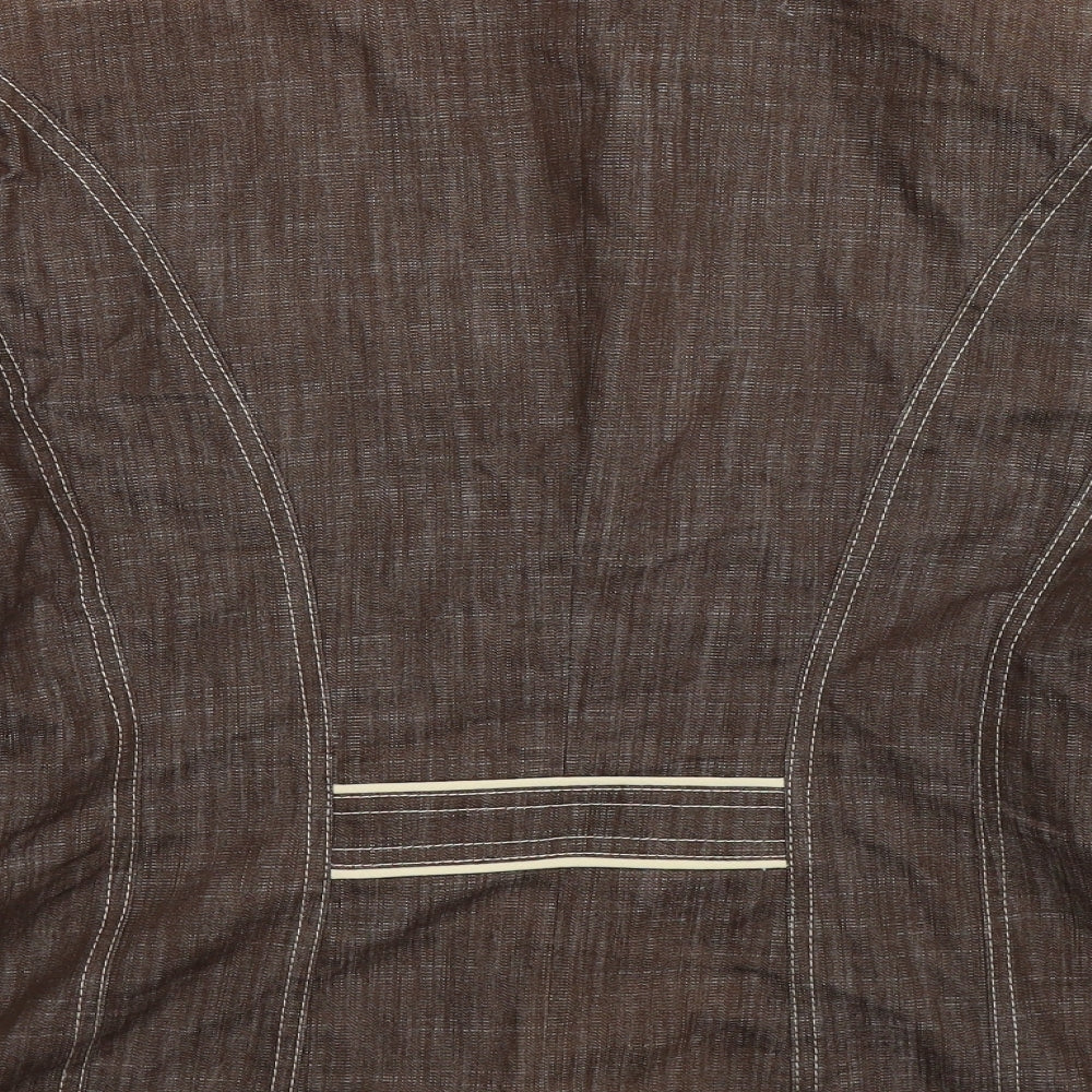 Brand and care label for Gerry Weber women’s grey jacket blazer, size UK 12