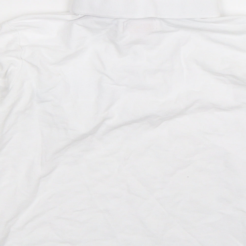 Lincoln Boys White Basic Polo Size 9 Years