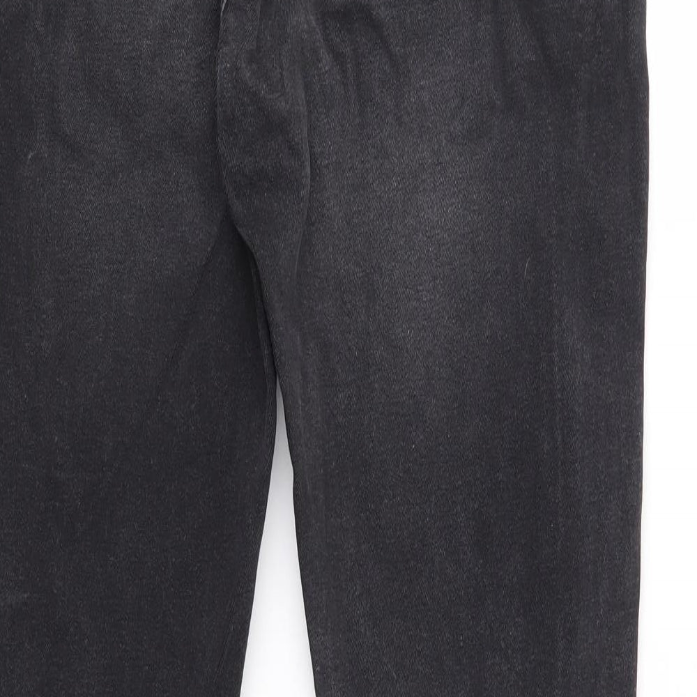 DenimCo Womens Black Skinny Jeans Size 12 L27 in