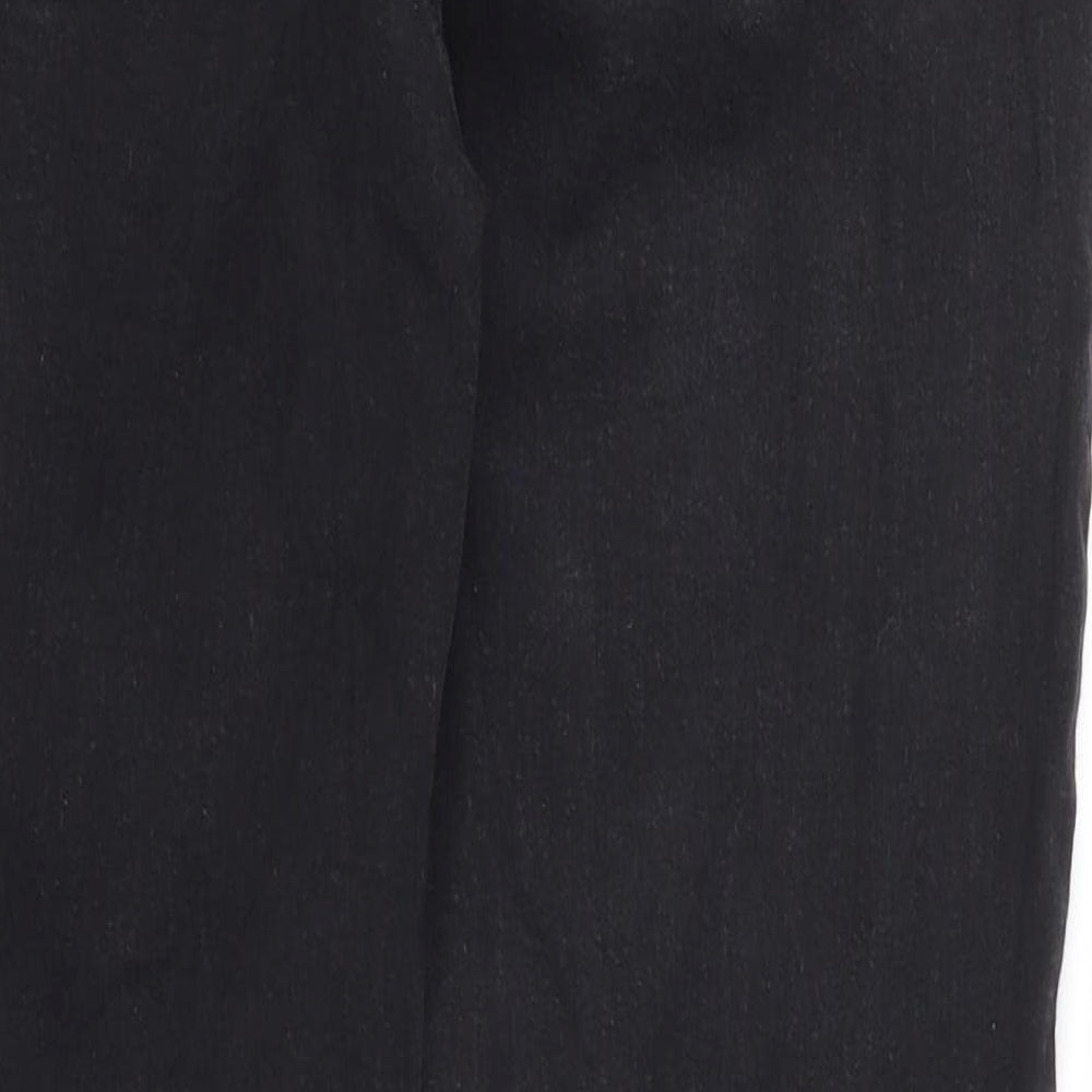 Avenue Womens Black Denim Skinny Jeans Size 14 L28 in