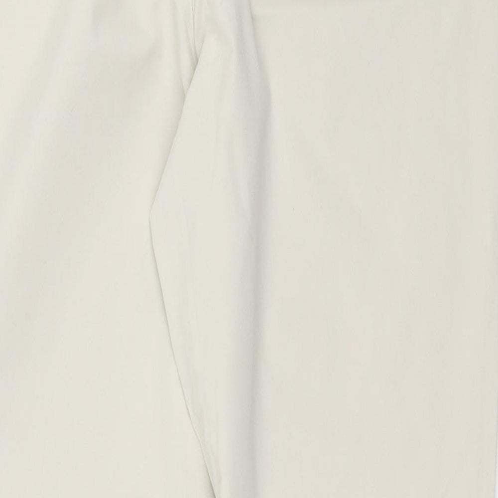 Gap Womens White Straight Jeans Size 10 L24 in