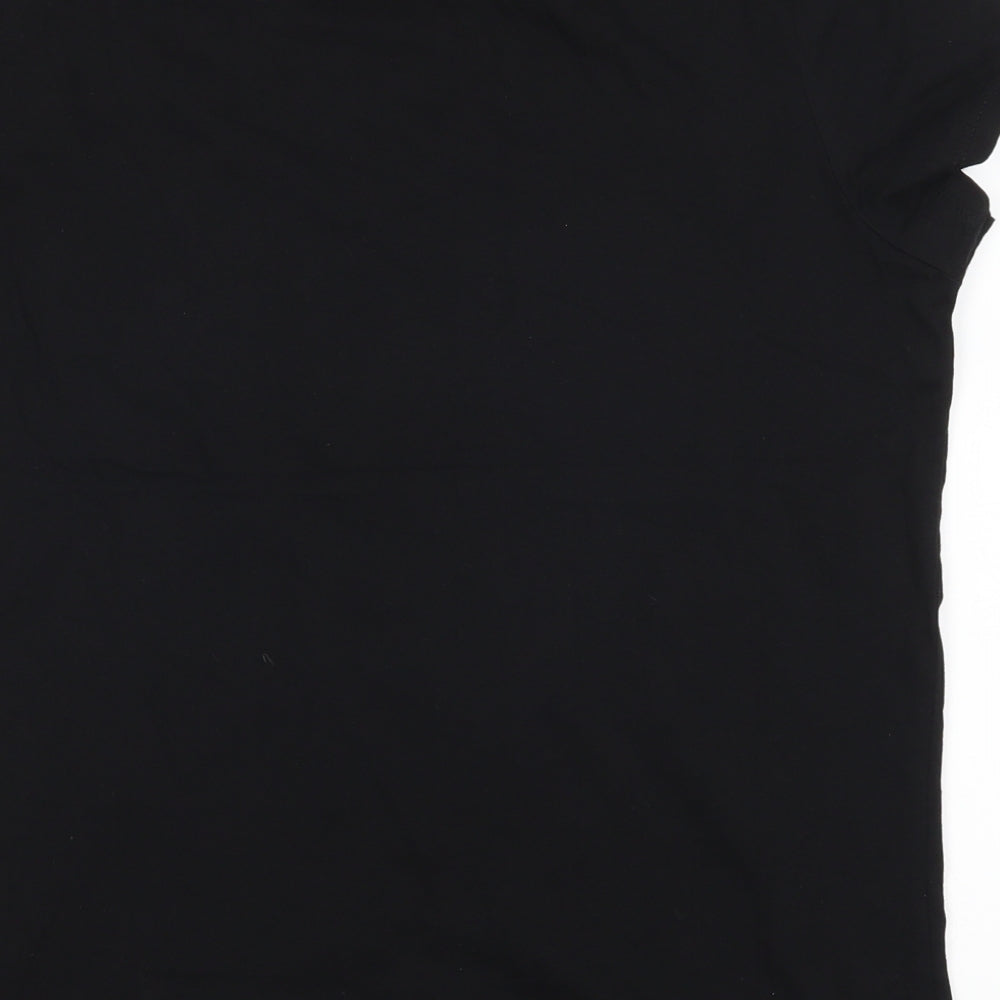 Primark Womens Black Basic T-Shirt Size 10