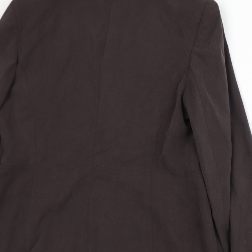 Principles Womens Brown Jacket Suit Jacket Size 16