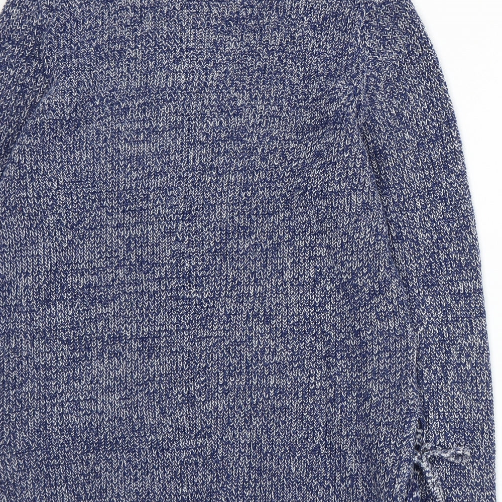 M&Co Womens Blue Pullover Jumper Size 14