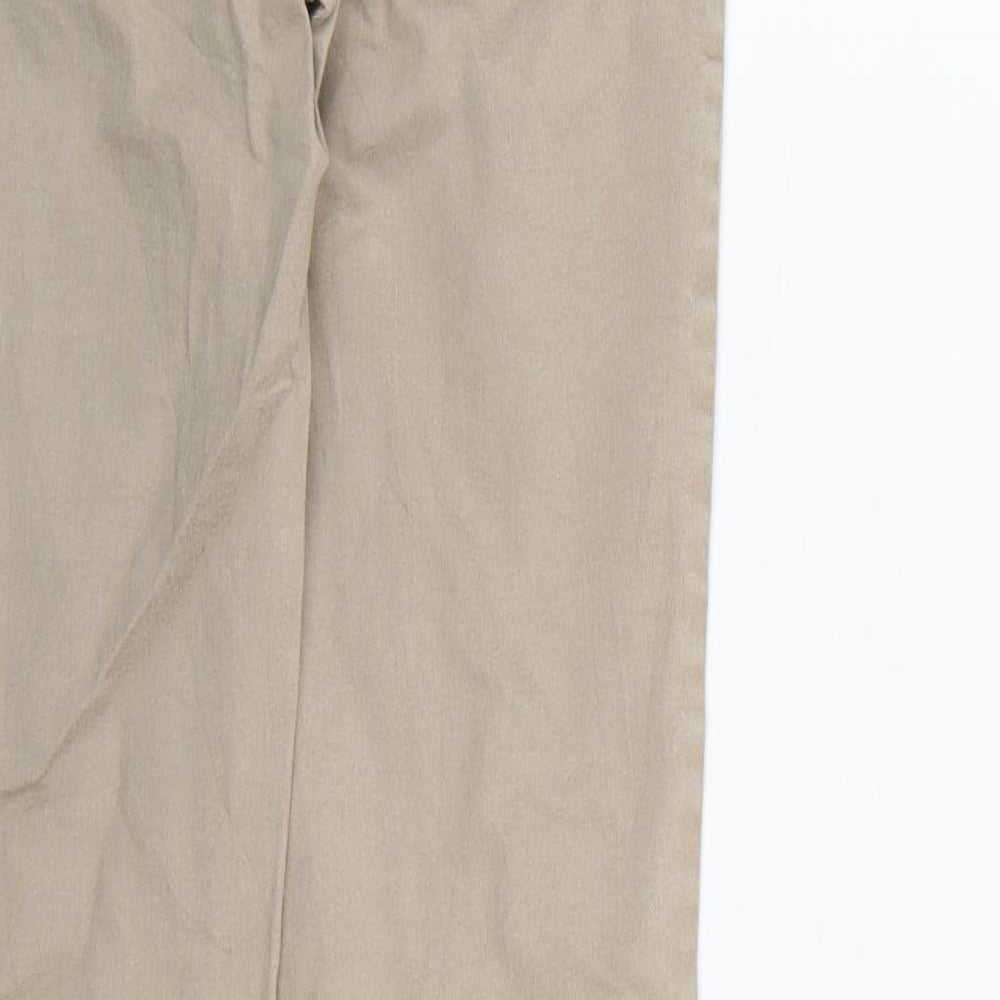 Timeless Mens Brown Denim Skinny Jeans L30 in