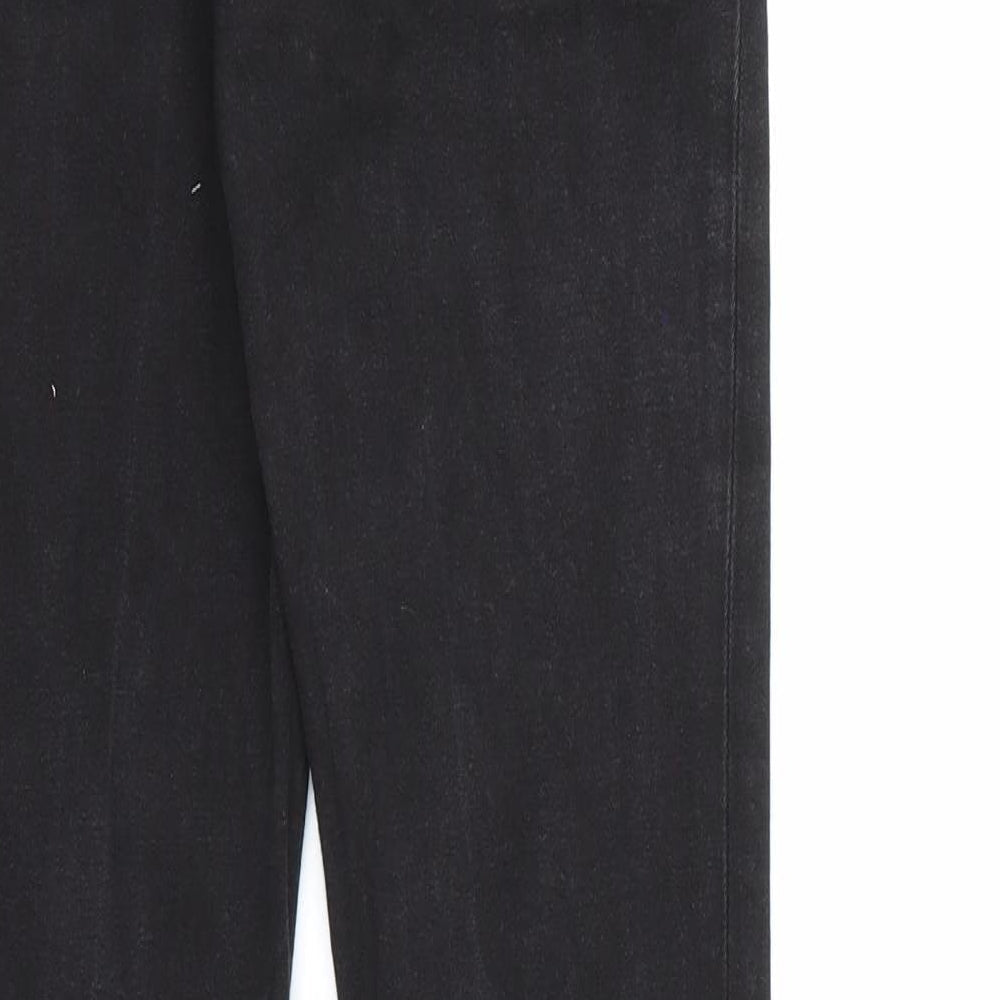 ASOS Womens Black Denim Jegging Jeans Size 8 L28 in