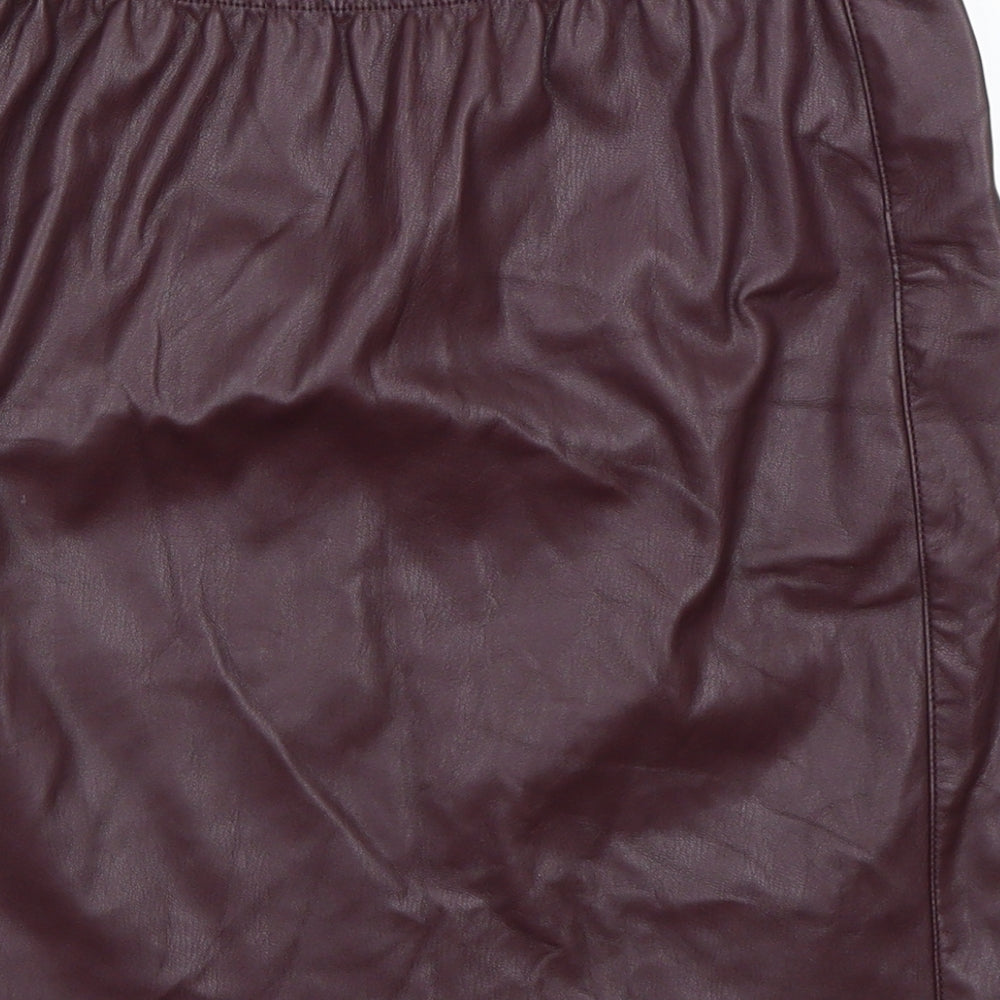 Vera Moda Womens Purple Mini Skirt Size S