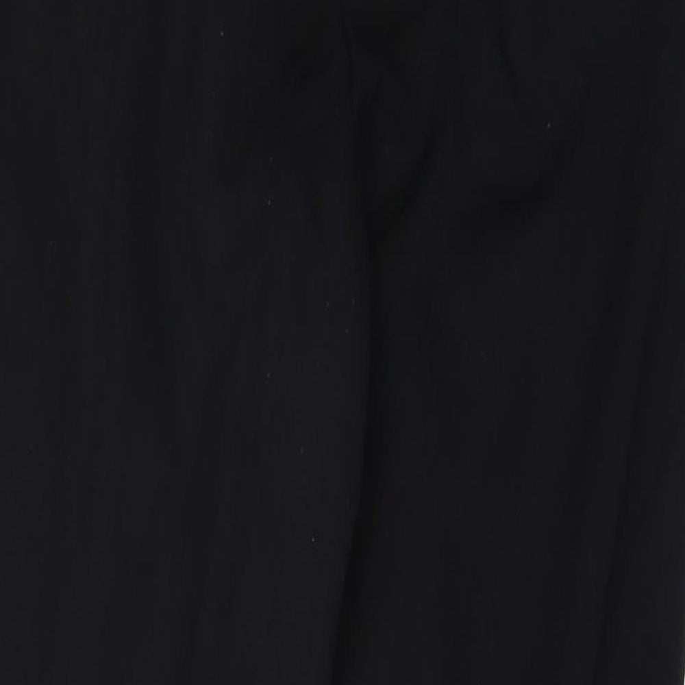 George Womens Black Trousers Size 10 L26 in