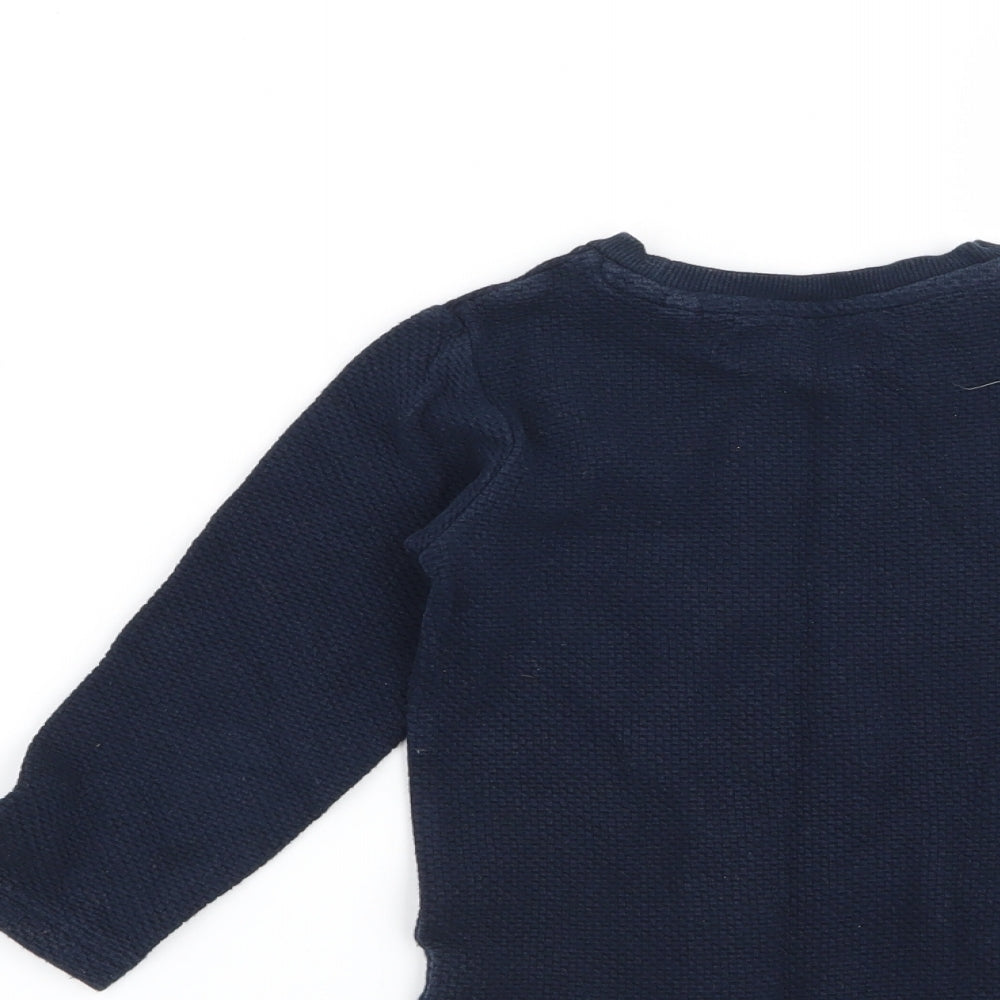 NEXT Boys Blue Pullover Sweatshirt Size 3 Years