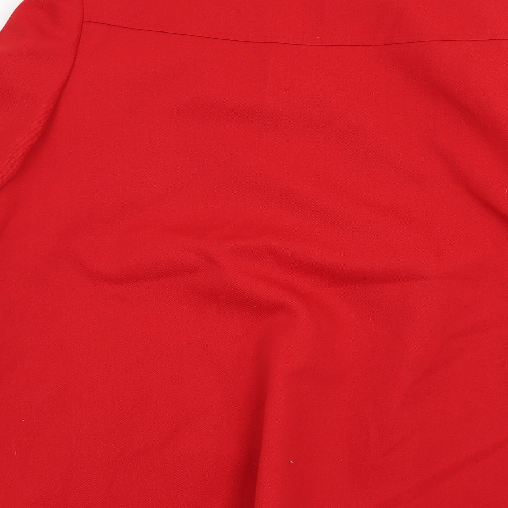 Julius Womens Red Jacket Size 12