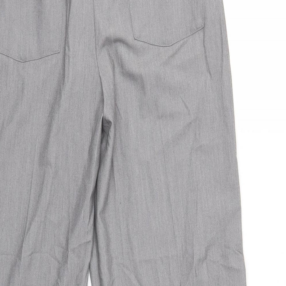 Preworn Womens Grey Trousers Size 32 in L27 in