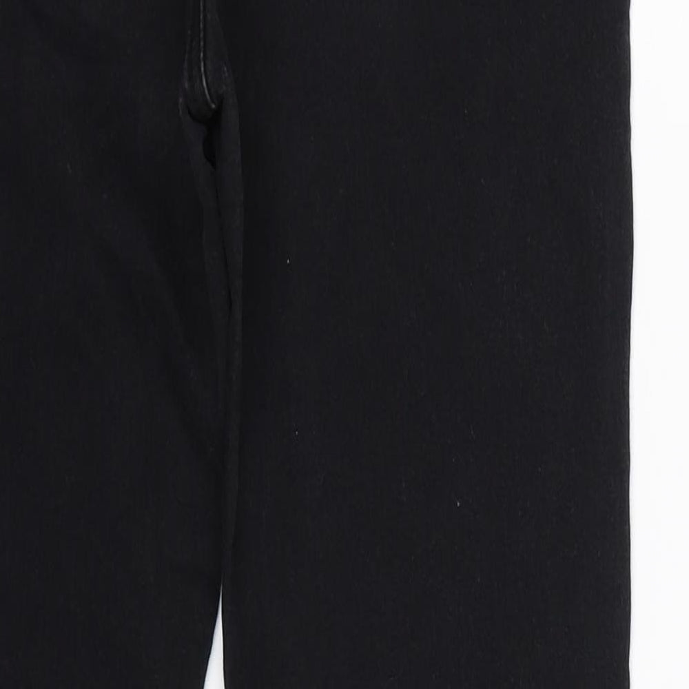 Denim Co Womens Black Denim Jegging Jeans Size 10 L25 in