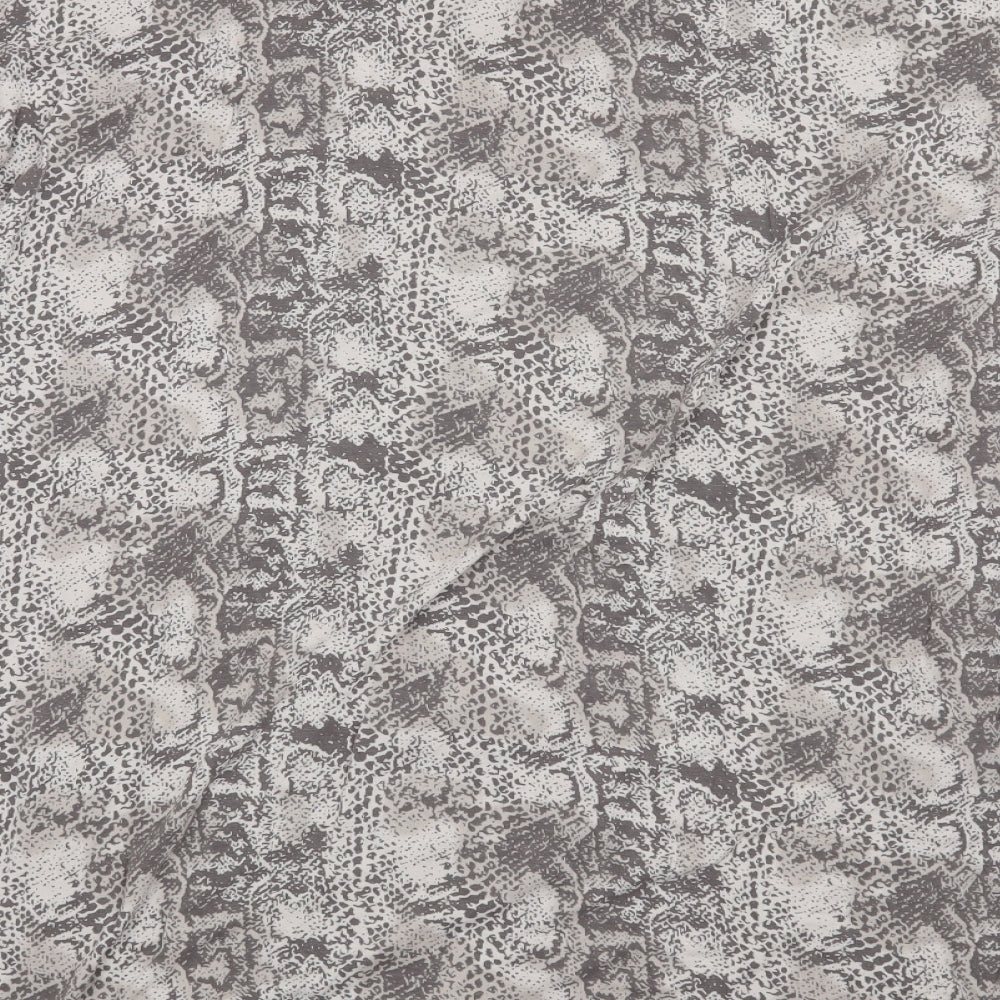 NEXT Womens Beige Animal Print Basic T-Shirt Size 18