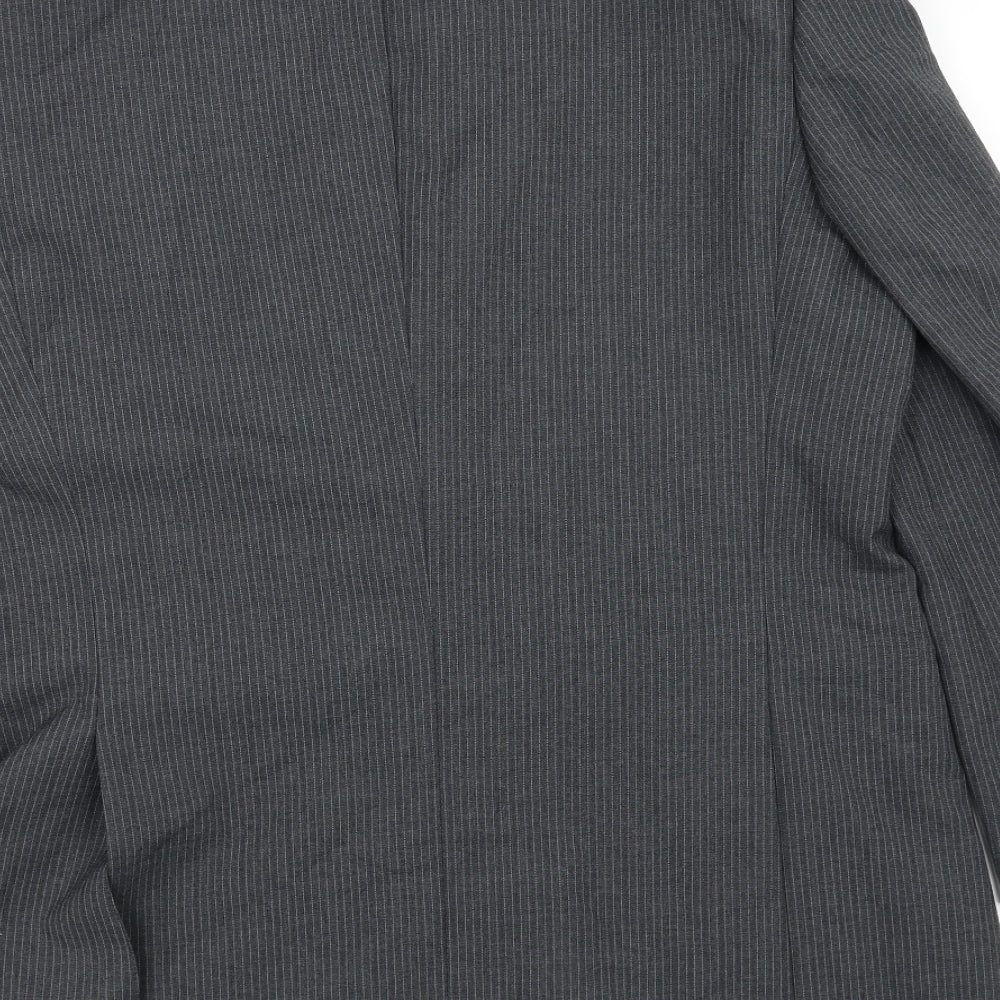Jack Reid Mens Grey Jacket Suit Jacket Size 42