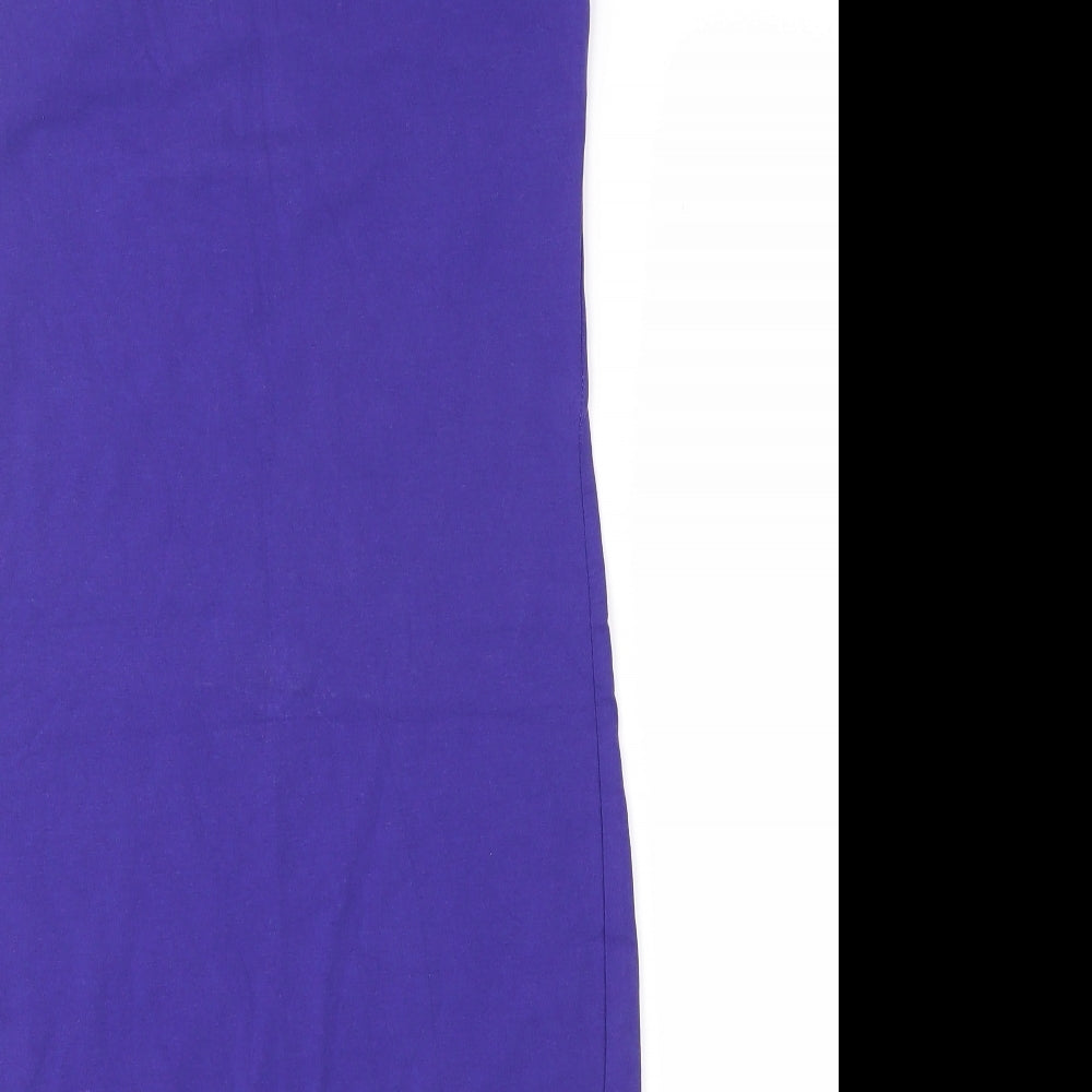 Divided Womens Blue Tank Dress Size S