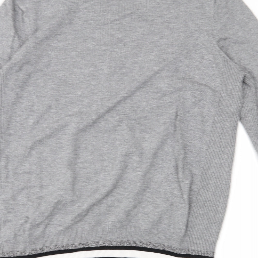 The Collection Womens Grey Pullover Jumper Size 16