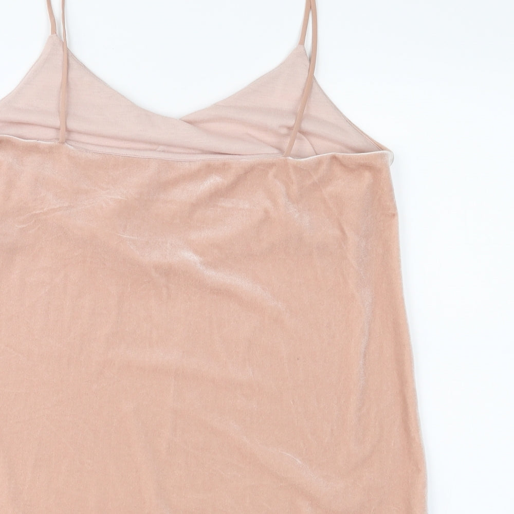 H&M Womens Pink Basic Blouse Size S
