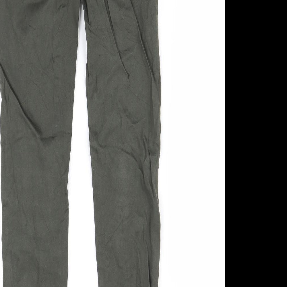 Forever Womens Green Skinny Jeans Size XS L28 in