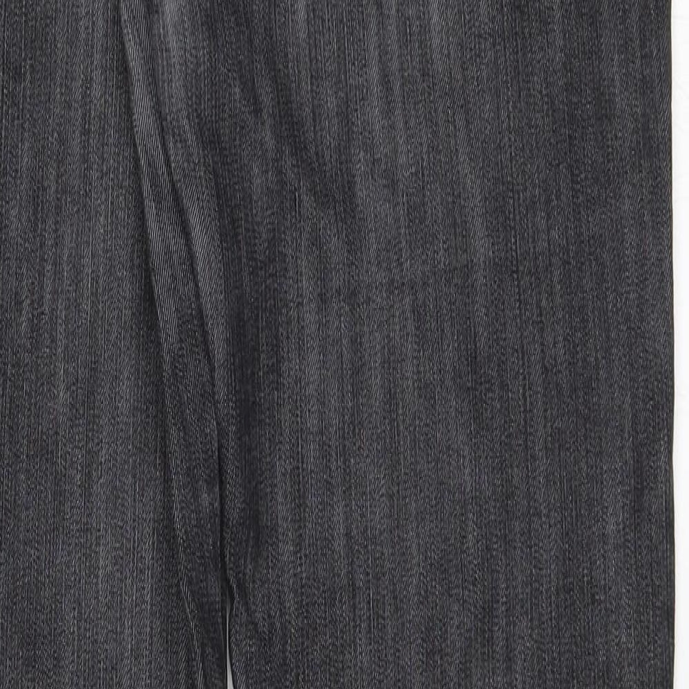 Adagio Womens Black Straight Jeans Size 30 in L32 in