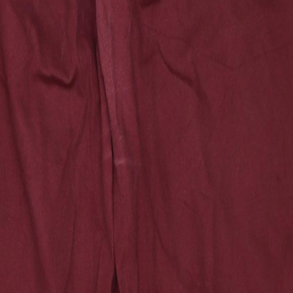 Gina Tricot Womens Red Skinny Jeans Size 34 in L31 in