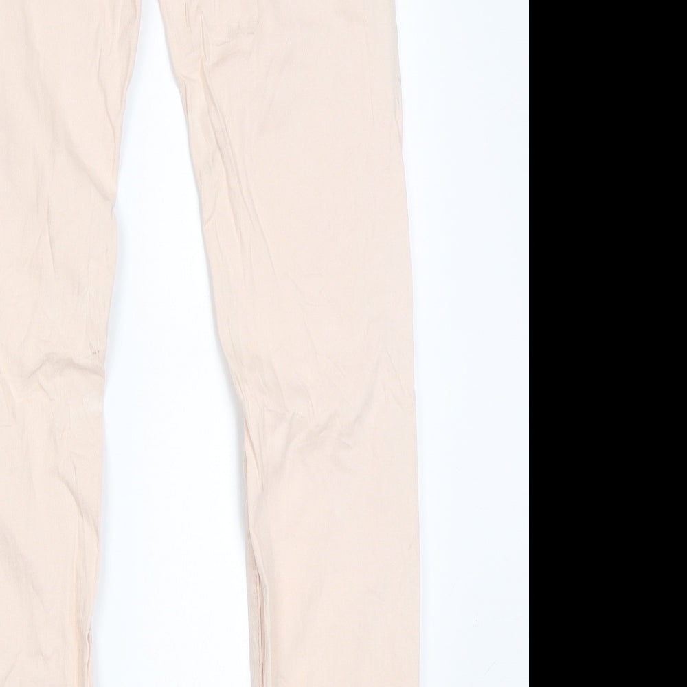 Fresh Made Womens Pink Skinny Jeans Size S L28 in