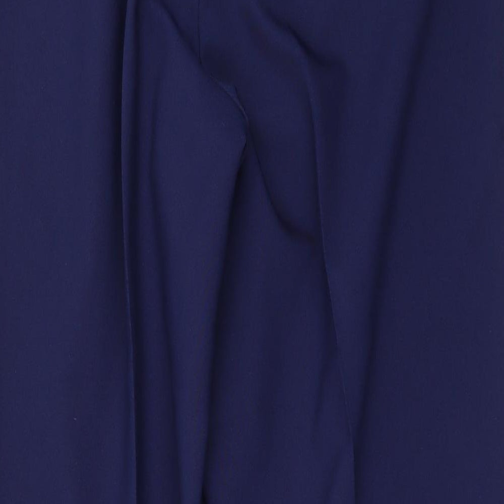 Alia Womens Blue Trousers Size 20 L29 in