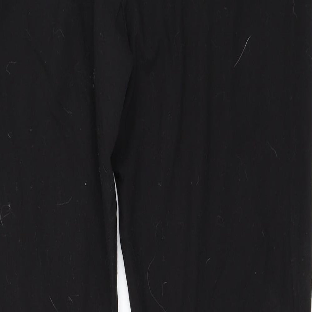 NEXT Womens Black Trousers Size 10 L28 in
