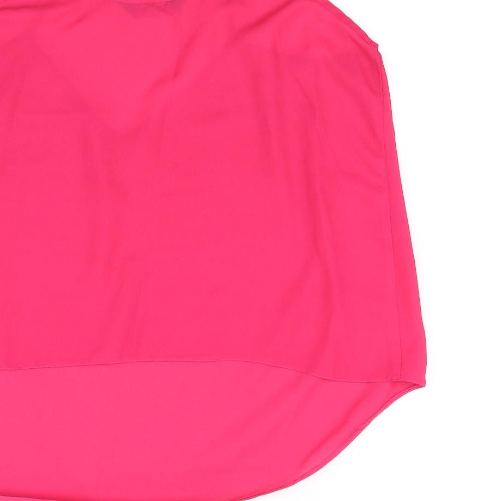 Dorothy Perkins Womens Pink Basic Tank Size 16