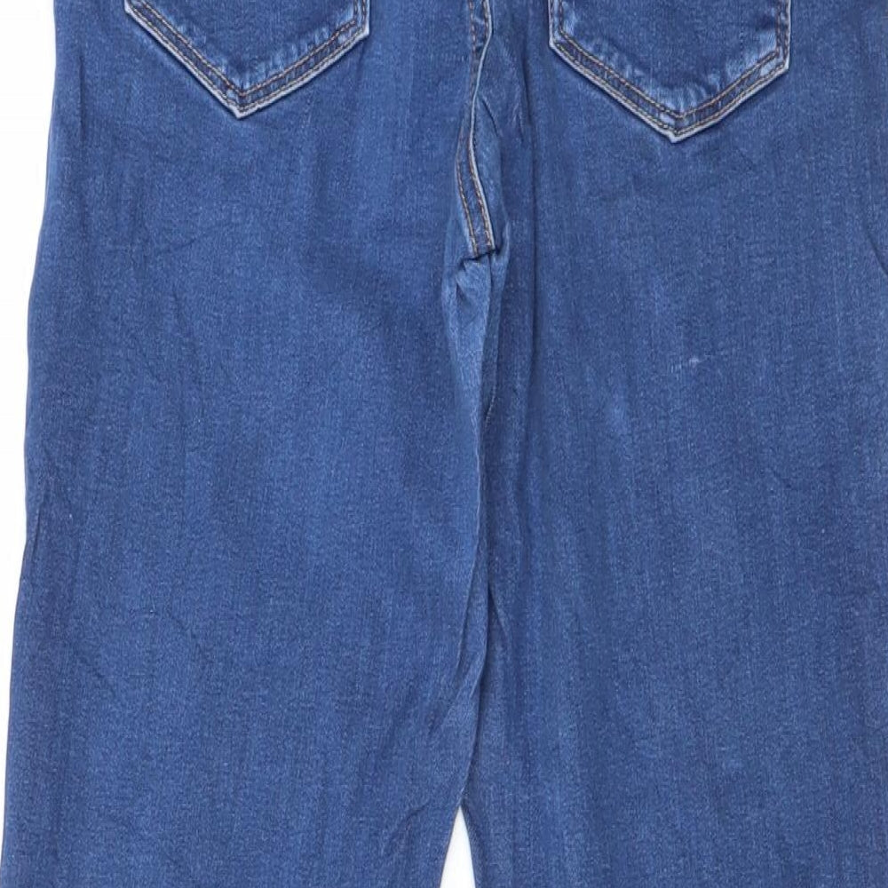 Preworn Womens Blue Straight Jeans Size 28 in L25 in