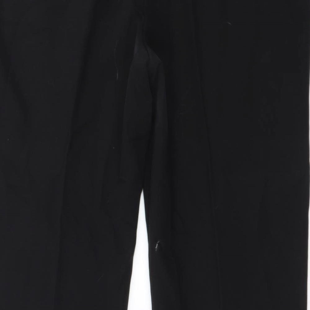 CMD Womens Black Trousers Size 14 L24 in
