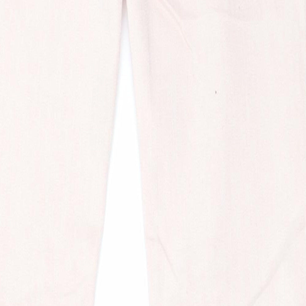 Preworn Womens Pink Straight Jeans Size 28 in L28 in