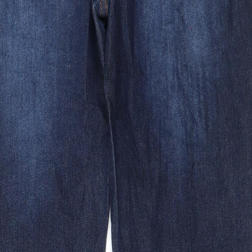 Janina Womens Blue Straight Jeans Size 30 in L28 in