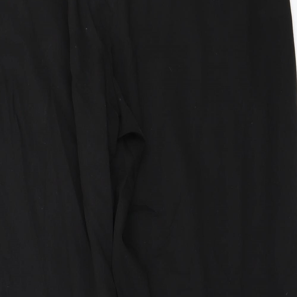 NEXT Womens Black Trousers Size 14 L22 in