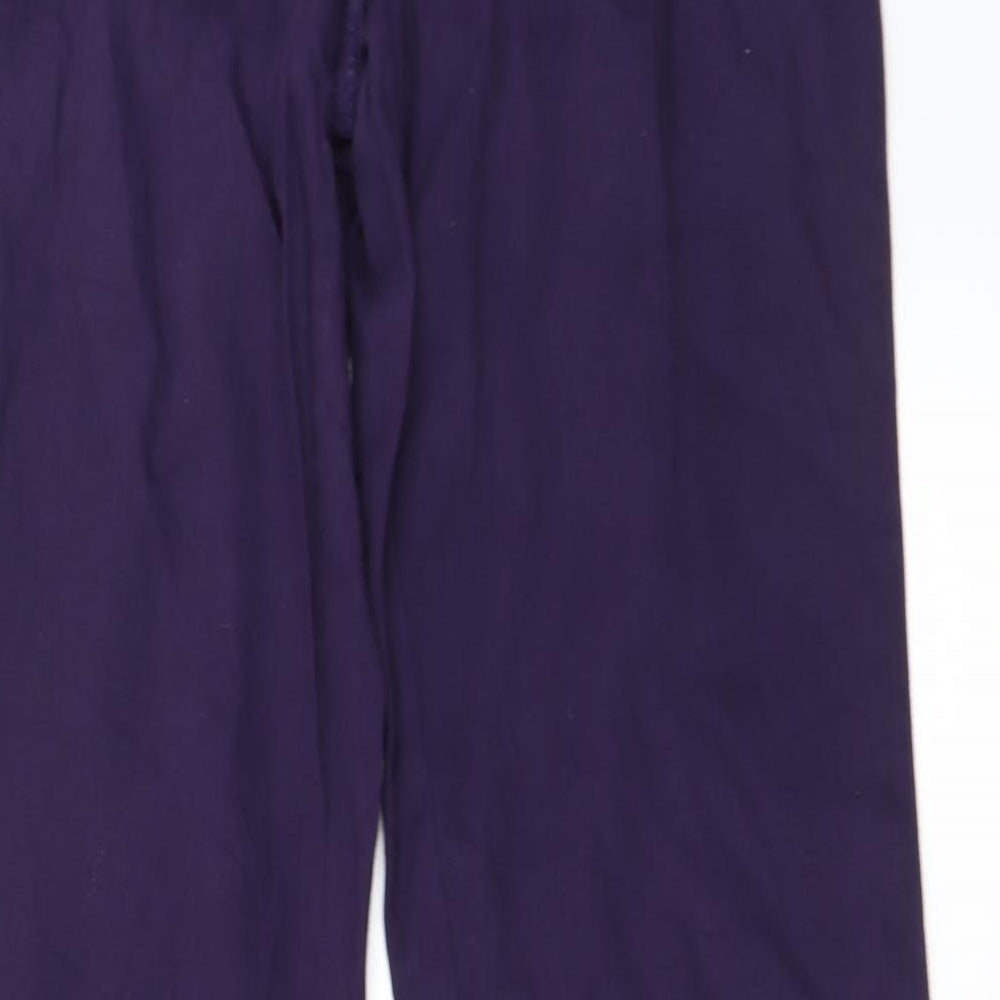 Womens Purple Straight Jeans Size 28 in L29 in