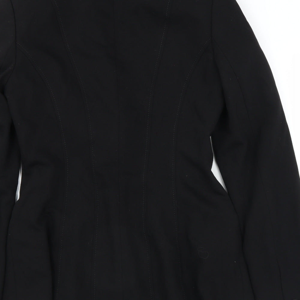 NEXT Womens Black Jacket Suit Jacket Size 8 - long