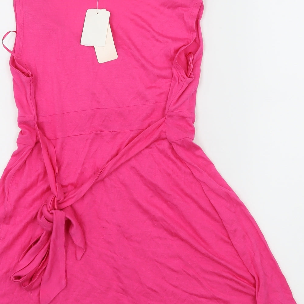 Sophie Girls Pink Jersey Basic Tank Size 13 Years