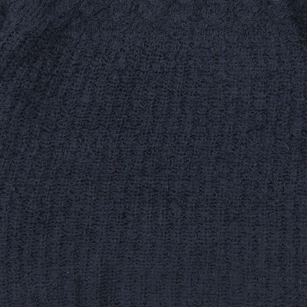 Preworn Womens Blue Knit Pullover Jumper Size M